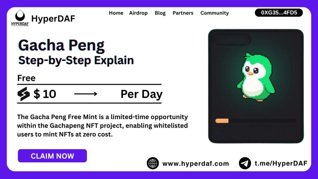 Gacha Peng Free Mint Whitelist