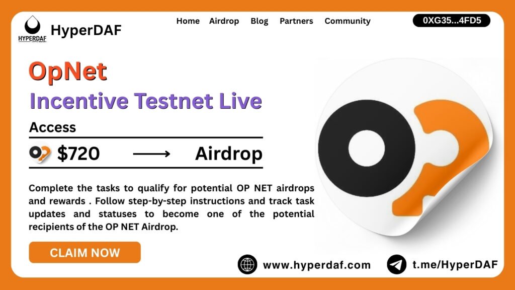 Op Net Incentivized Testnet Airdrop Live 1 Op Net