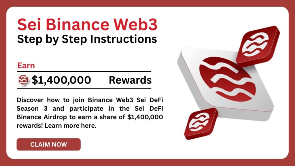 Join Binance Web3 Sei DeFi Season 3 to Share $1,400,000 Rewards 1 Binance Web3 Sei DeFi Season 3