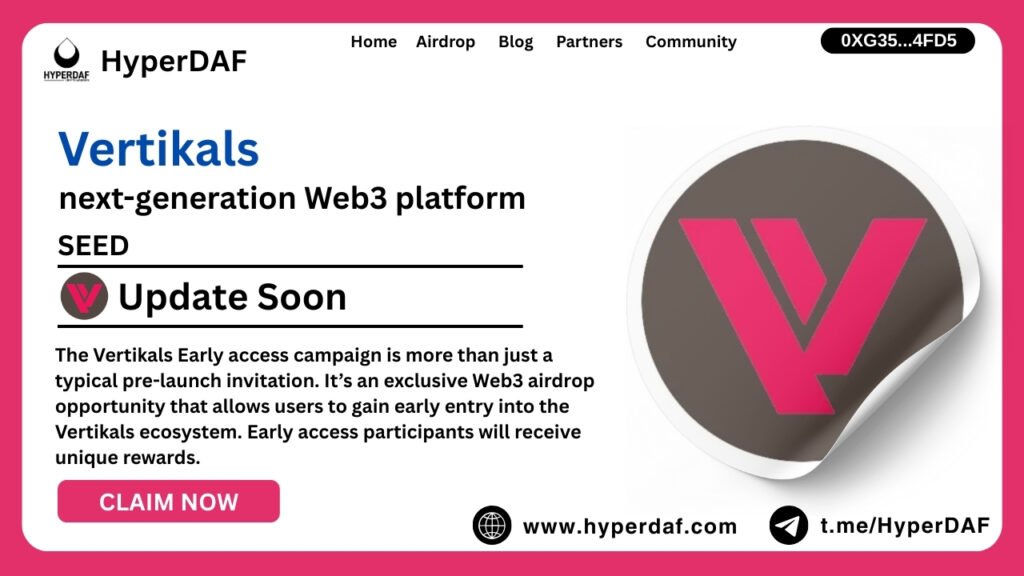 Vertikals Early Access