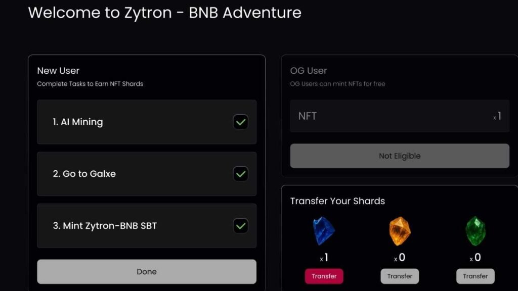 Zypher Network Airdrop
