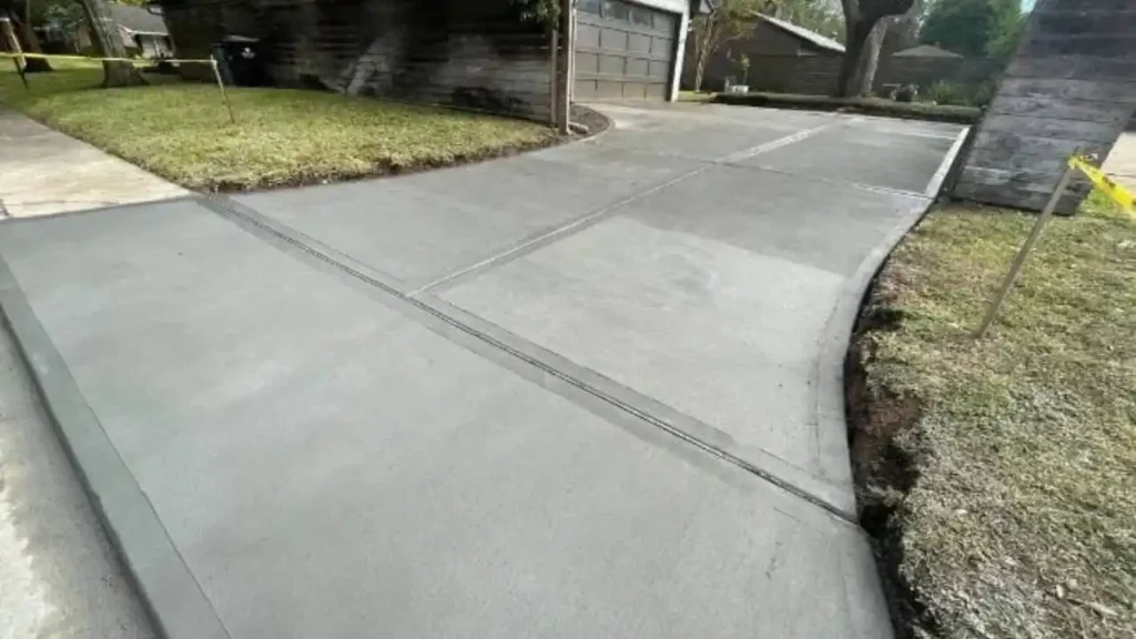 New Driveway in Friendswood