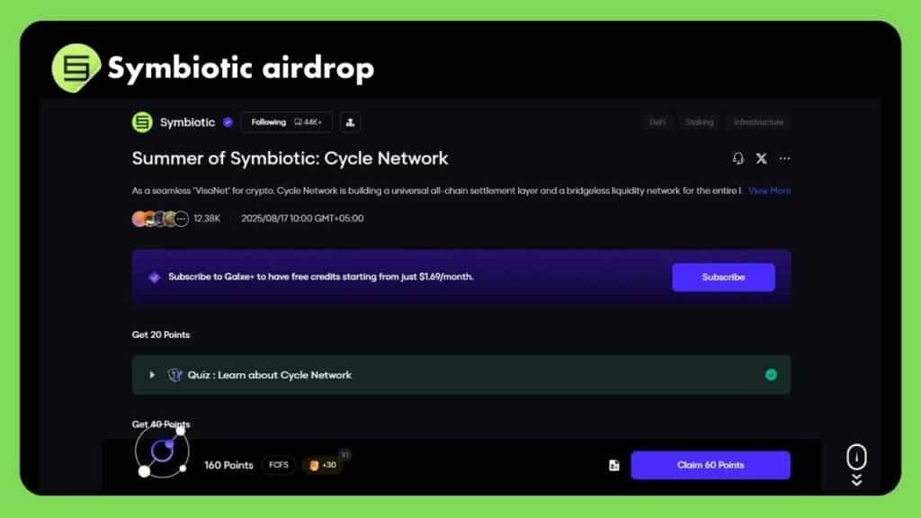 Potential Symbiotic Airdrop: How to Eligible for Free Rewards 1 Symbiotic Airdrop