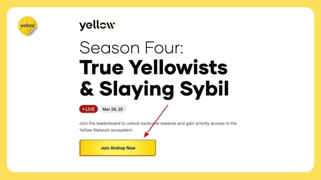 Yellow Network Airdrop
