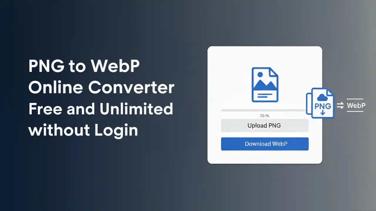 PNG to WebP Online Converter