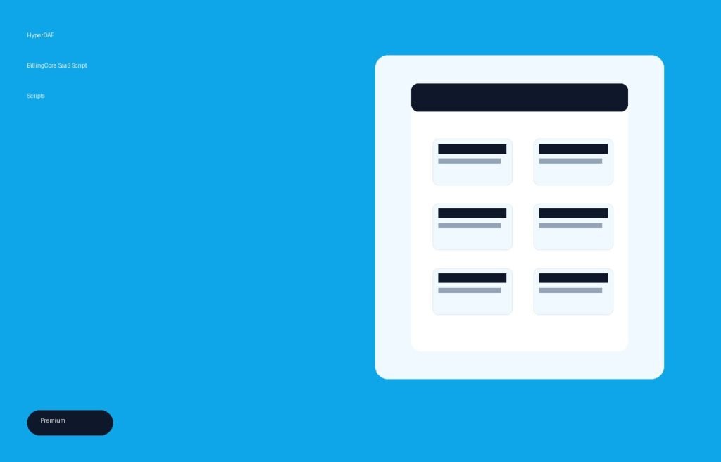 BillingCore SaaS Script