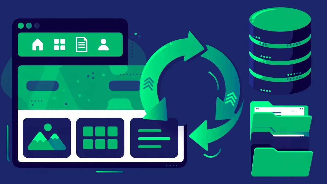 WordPress backup strategy: scheduled automation protecting database, files, and uploads daily