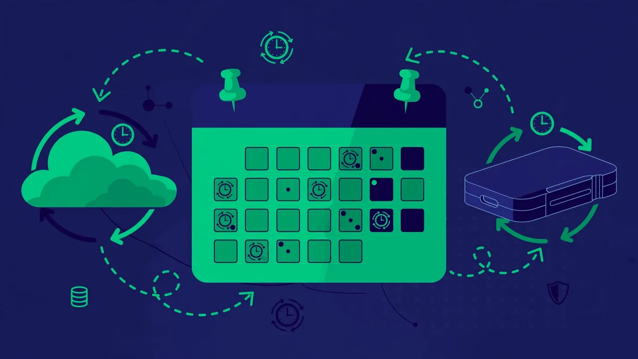 WordPress backup strategy: offsite copies stored in secure independent cloud locations worldwide