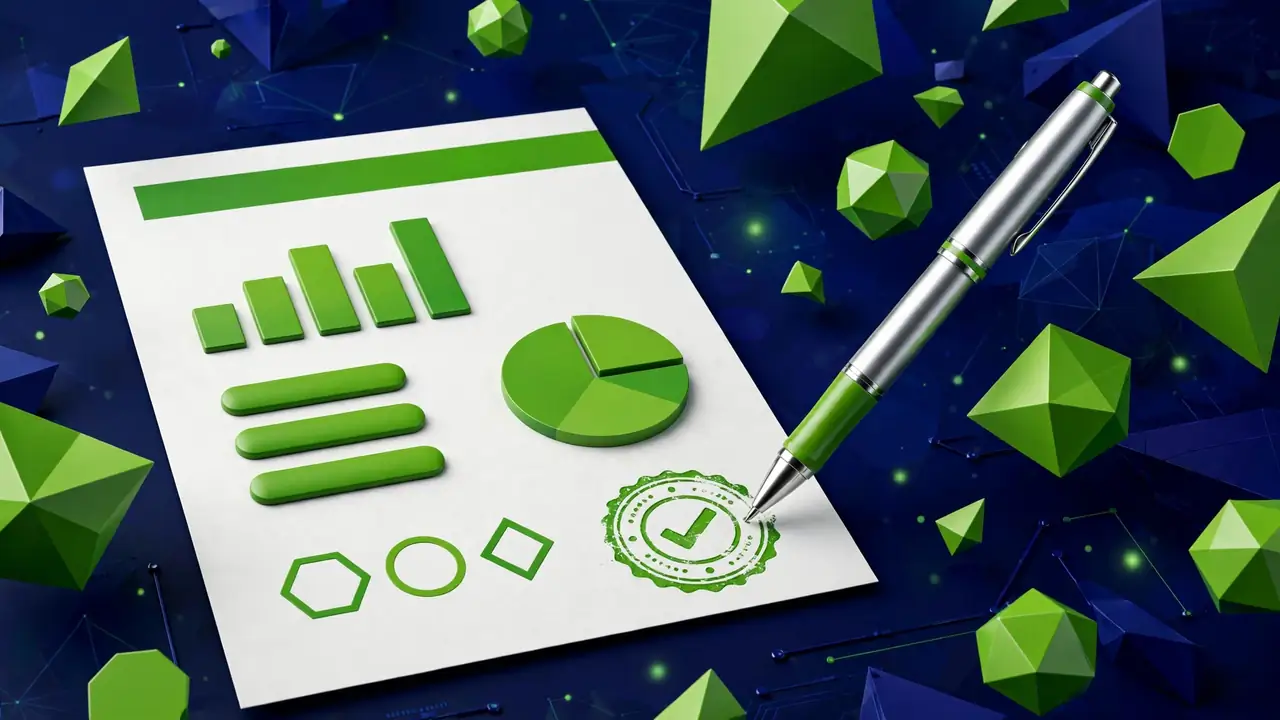 Illustration of a professionally formatted client report