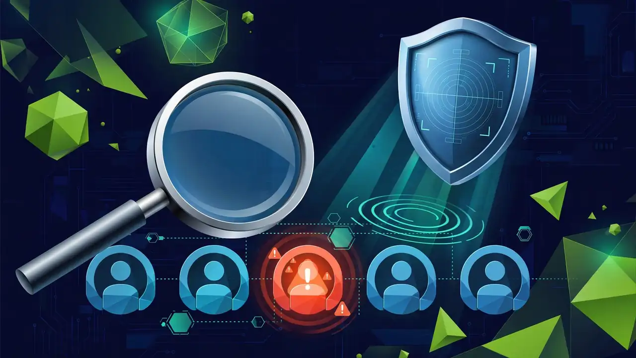 Illustration of checking a site for security compromise