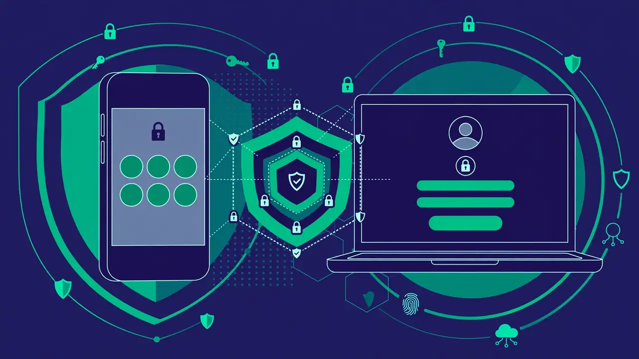 wordpress brute force protection: authenticator app setup for the WordPress login page