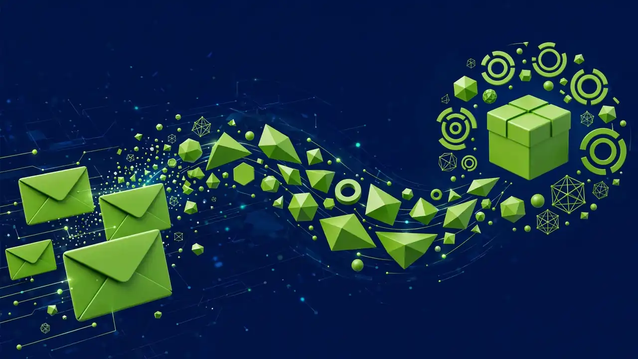Abstract illustration of a loyalty program with tiers rewarding returning customers